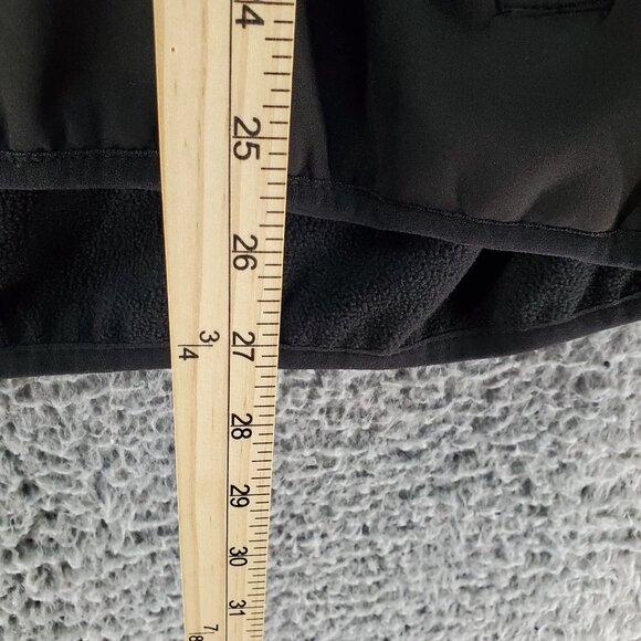 Levis Jacket Mens Large Black Fleece Lined Hooded Tech Jacket - Picture 5 of 9